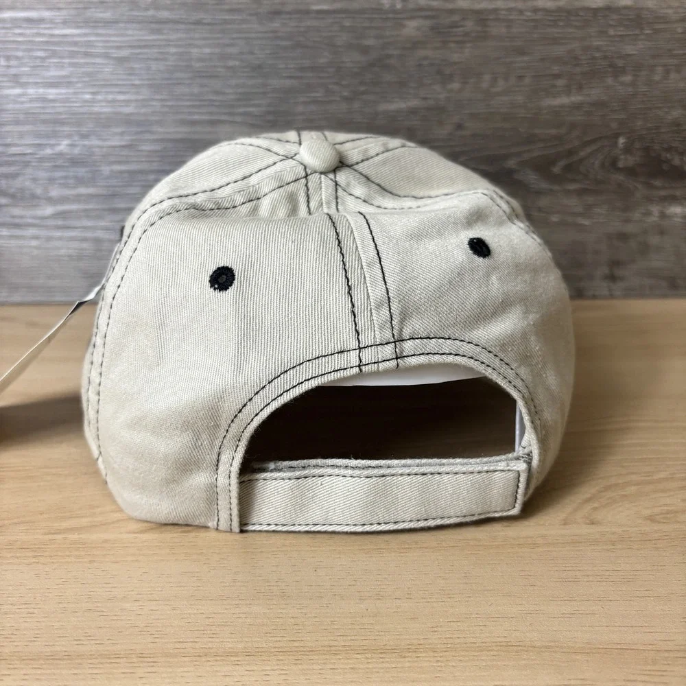 Vintage Zodiac Hat Cap Strap Back Embroidered Mens One Size 90s NWT